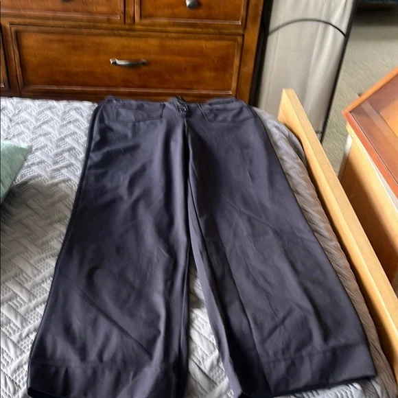 Stylish Black Button-Up Pants - Picture 5 of 5